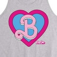thumbnail image 2 of Barbie the Movie - Heart Crest -  Men's Jersey Tank Top, 2 of 4