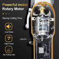 thumbnail image 2 of LCD Digital Display High-power Barber Home Electric Oil Head Clippers Professional Styling, 2 of 4