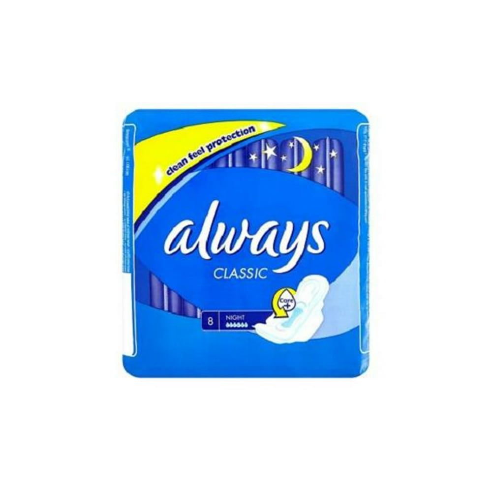 Product Of Always, Classic Night Pads With Wings , Count 1 Feminine