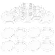 30 Pcs Plastic Laboratory Petri Dish Science Experiment Culture Plate Cell Disposable Child