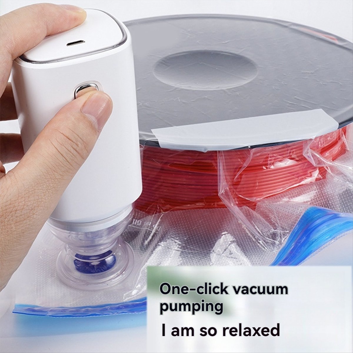 3D Printer Filament Dryer Bag - Vacuum Sealed Storage Electric Charge Pump Printing Accessories