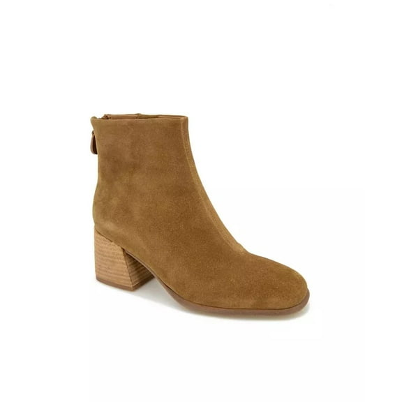 Gentle Souls TOBACCO SUEDE Women's Sandryn Zip Boots, US 9.5M