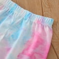 thumbnail image 5 of ibuvkizy Baby Girl Clothes Toddler Girl Short Clothing Sets,Toddler Kids Baby Girls Summer Short-sleeved Shorts Clothes Set,Summer Casual Top Tee Shirts,Gifts for Her, 5 of 9
