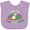 Lavender, variant on Inktastic I Am the King Cake Baby Boys or Girls Baby Bib