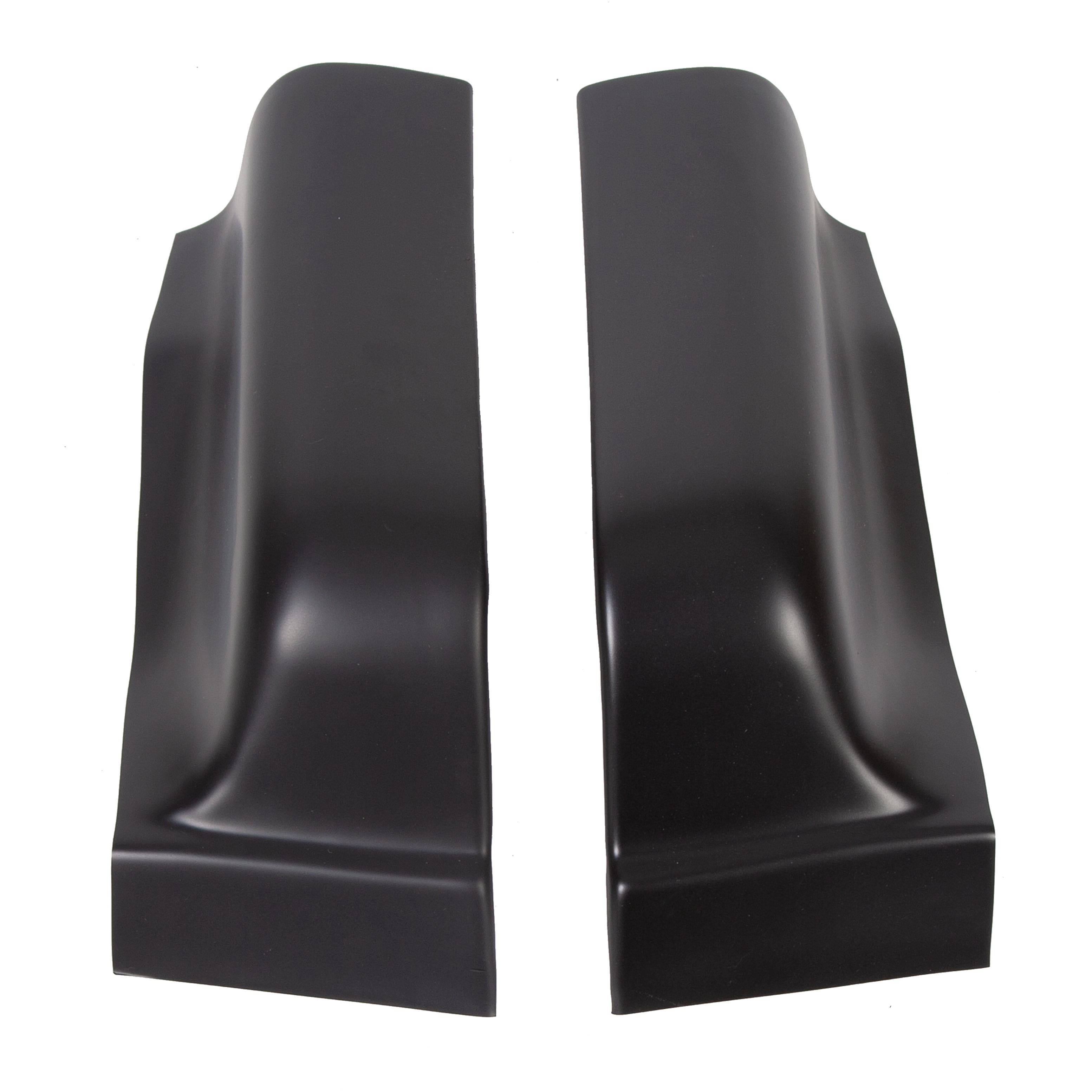 Kojem Black ABS Plastic Cab Corner Covers for 2004-2008 Ford F150 Crew Cab 05 06 07