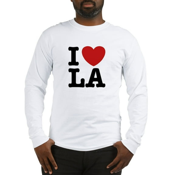 CafePress - I Love LA Long Sleeve T Shirt - Unisex Cotton Long Sleeve T-Shirt
