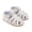 White, variant on FRSASU Kids Sandals Toddler and Boys Sandals Printed Soft Sole Cutout Sandals White 6M(13)