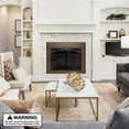 thumbnail image 6 of UniFlame "Gerri" Cabinet-style Fireplace Doors with Smoke Tempered Glass, 6 of 8
