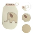 thumbnail image 3 of Unique Bargains 1 Pc Shower Gloves Exfoliating Glove for Bathroom 8.07"x5.31" Beige, 3 of 7