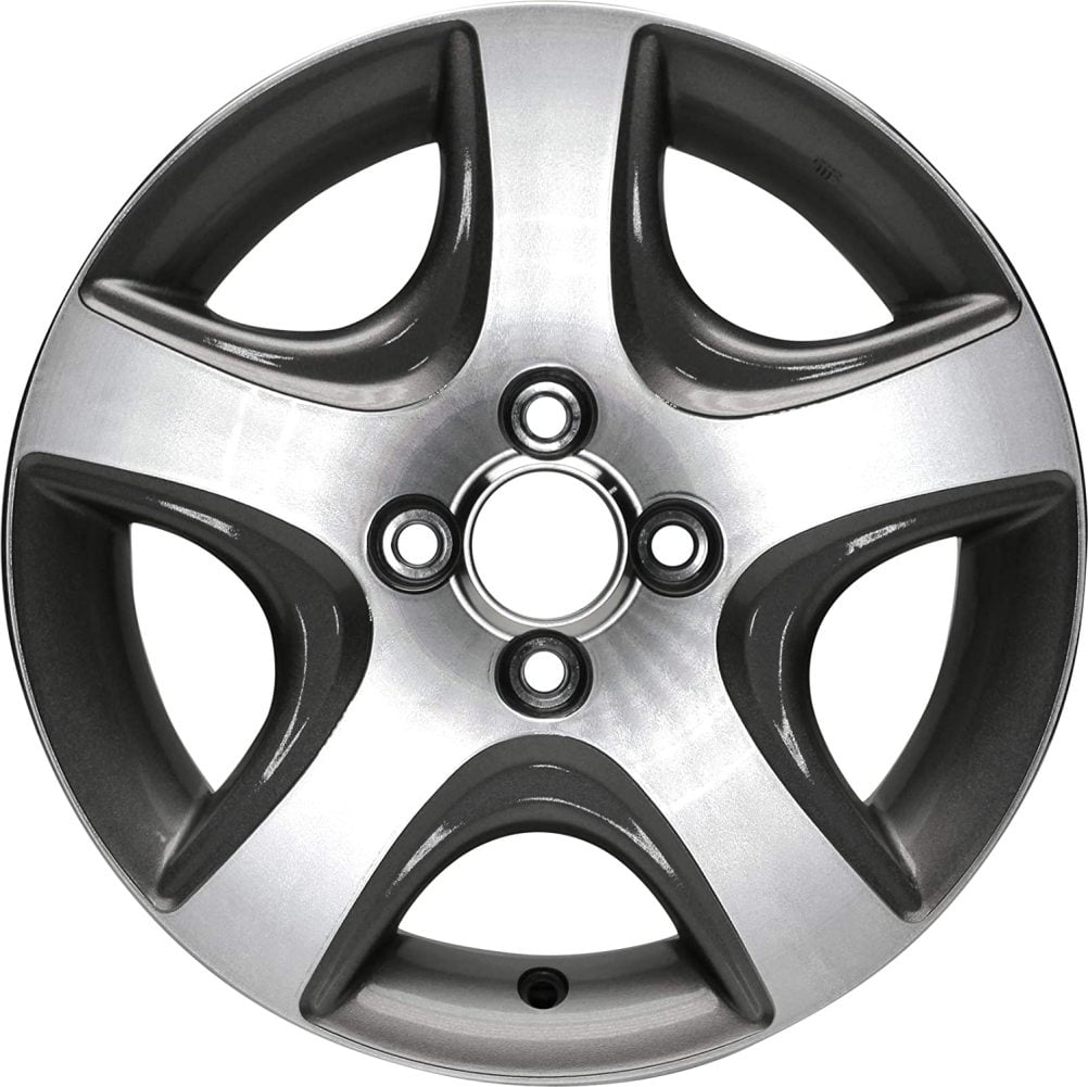 Partsynergy Replacement For New Aluminum Alloy Wheel Rim 15 Inch Fits 1999-2005 Honda Civic 4-100mm 7 Spokes 