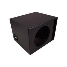 Single 12 inch shops subwoofer box walmart