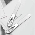 thumbnail image 5 of LLC Stainless Steel Double-Sided Nail File Set - 2 Pieces - Manicure Files for Salon, Home, and Travel, 5 of 5