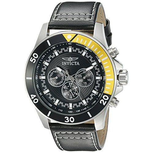 invicta pro diver leather strap