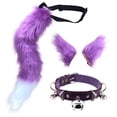 thumbnail image 4 of Cosplay Costume Set, 2Pcs Ears Hair Clips Lolita Dress up for Cosplay Accessory,, 4 of 5