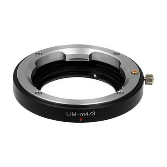 Fotodiox Lens Mount Adapter for Leica M Rangefinder Lens to Micro Four Thirds (MFT, M4/3) Mount Mirrorless Camera Body