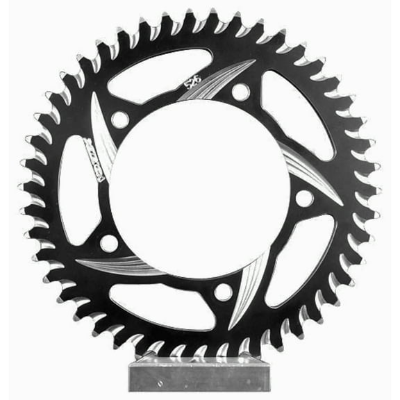 Vortex CAT5 Aluminum Rear Sprocket Black 45 Tooth (526AZK-45)