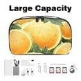 thumbnail image 3 of Cantaloupe Electronic Travel Case Organizer USB Case Charger Phone Case Cable Organizer, Oxford Fabric Waterproof Portable Digital Storage Bag for Cables, Chargers, Phones - 5.9x9.44x3.14 in, 3 of 6