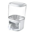 thumbnail image 2 of kurtrusly Rice and Grain Storage Container Cereal Dispenser Box White Auto, 2 of 6