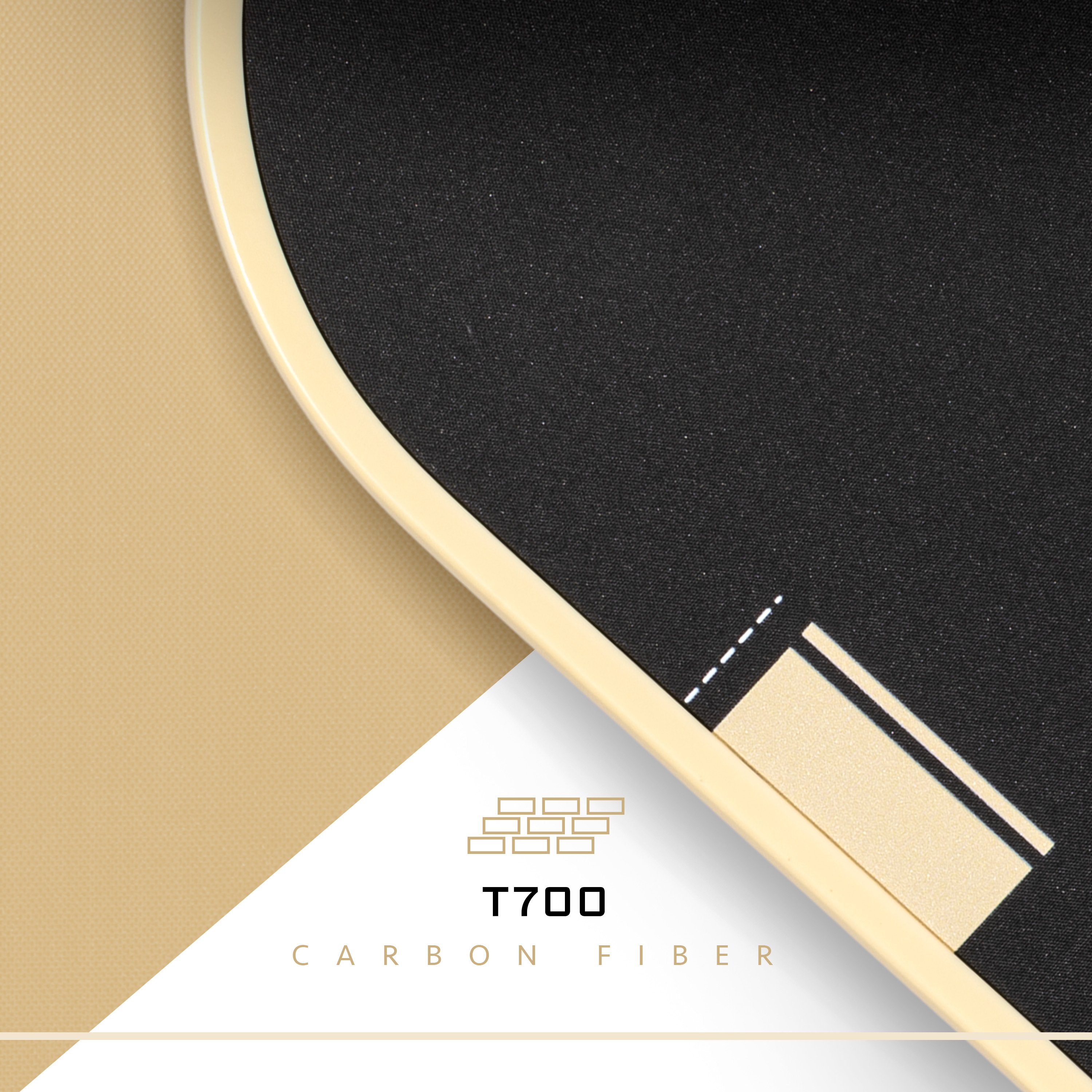 Franklin Sports Pickleball Paddle - Advanced Carbon Fiber Paddle Surface - T700 Carbon Fiber Surface Layer - Official USA Pickleball (USAP) Approved Pickleball Paddle - Black/Cream