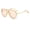 Light brown, variant on Aviator Sunglasses for Men Women UV400 Protection Metal Frame Sun Glasses Red