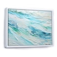 thumbnail image 2 of Designart "Liquid Art Of Oceanic Charm" Ocean Floater Framed Canvas Art Print, 2 of 5