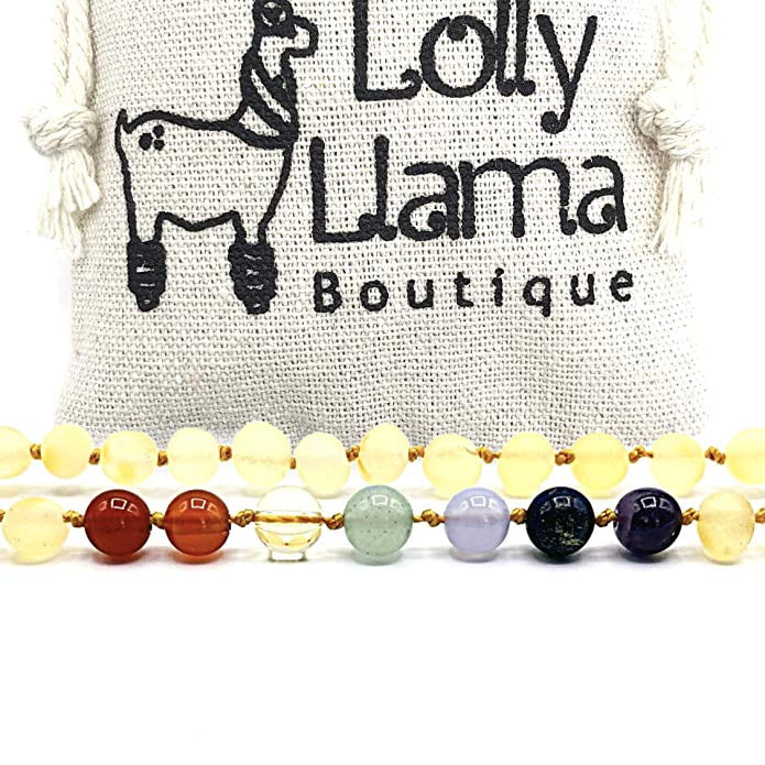 amber teething necklace walmart