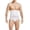 White, variant on CENTIE Men's Belly Compression Pants High Waist Support Briefs for Abs and Lift White M