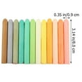 thumbnail image 2 of HLONK 24pcs Portable Teachers Chalks Water-soluble Colored Chalks Safety Chalks Blackboard Painting Chalks, 2 of 10