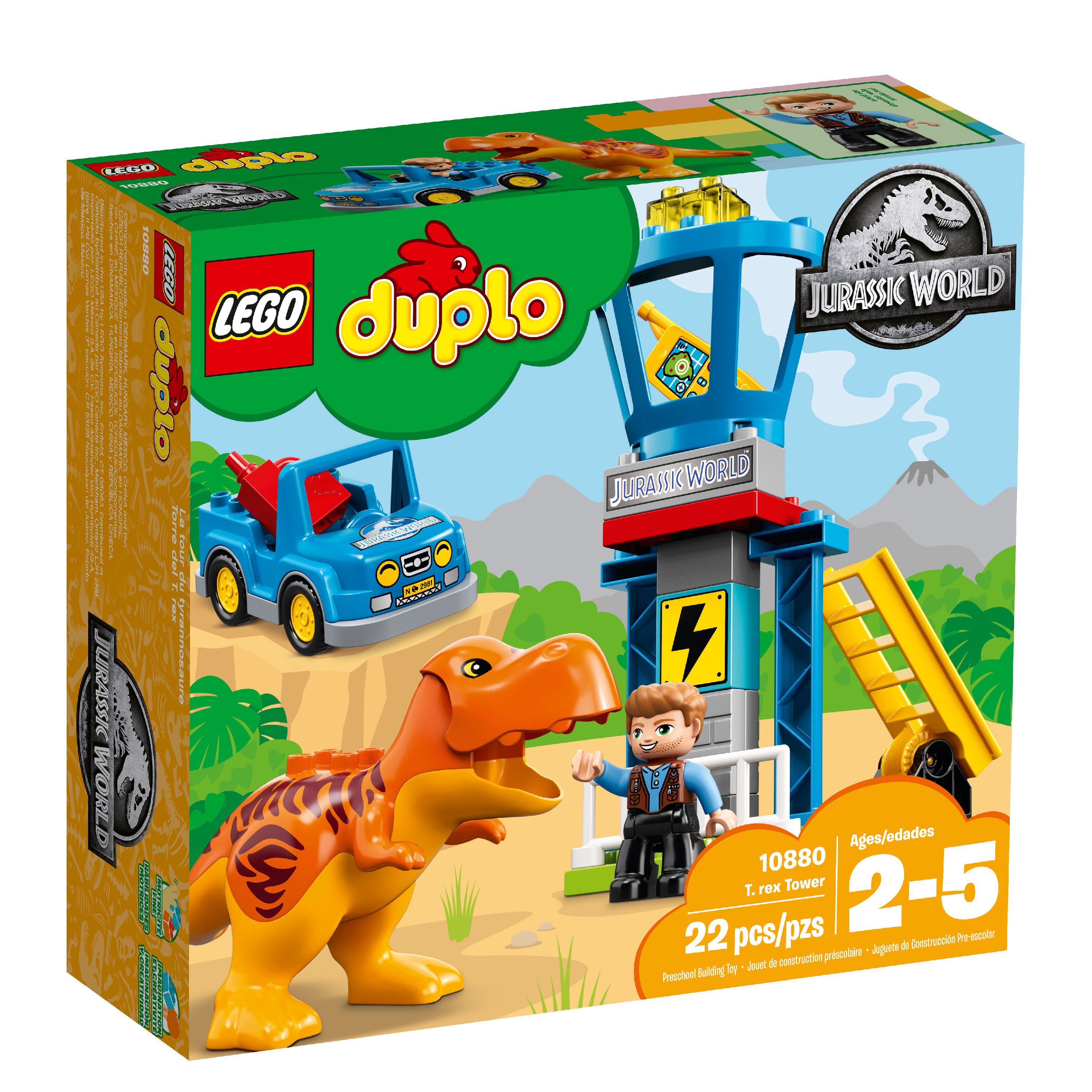 forår Megalopolis abstraktion Lego duplo jurassic world t. rex tower 10880 - Walmart.com