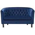 thumbnail image 3 of Modway EEI-2615 Prospect Canapé Moderne Contemporain en Velours Bleu Marine, 3 of 4