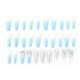 thumbnail image 3 of Prensa artificial en uñas postizas, 30 piezas de pegatinas de decoración de uñas de larga duración para mujeres, uñas postizas reutilizables, confiabilidad excepcional, 3 of 12