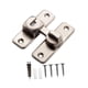 thumbnail image 5 of Cerradura para puerta corrediza (con tornillos) Cerradura universal para puerta de alta resistencia Plata, 5 of 9