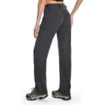 thumbnail image 2 of Moosehill - Pantalones cargo de senderismo para mujer, ligeros, de sec rápido, para exteriores, informales, para verano, con 5 bolsillos, 2 of 3