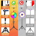 thumbnail image 3 of Prize Wheel WHAUU de 16 pulgadas con soporte, 12 ranuras, kit de borrado en seco, 3 of 8