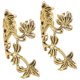 thumbnail image 2 of Ear Cuff Leaf Style Classic Non-Piercing Earrings For Girls Prom 3.2X2.5CM 1Pair, 2 of 4