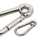 thumbnail image 4 of Riwesomey Hebillas de alta resistencia, gancho de Clip, mosquetón portátil para escalada, Camping, hamaca, accesorio para viajes de montaña, Herramientas y ferretería, 4 of 6