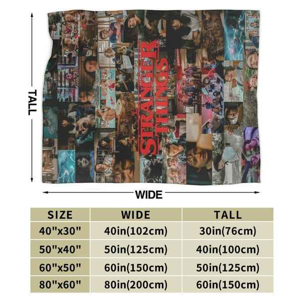 その他 V.A. Stranger Things Blanket Stranger Things Blanket, Super Soft Large Fluffy Plush Throw