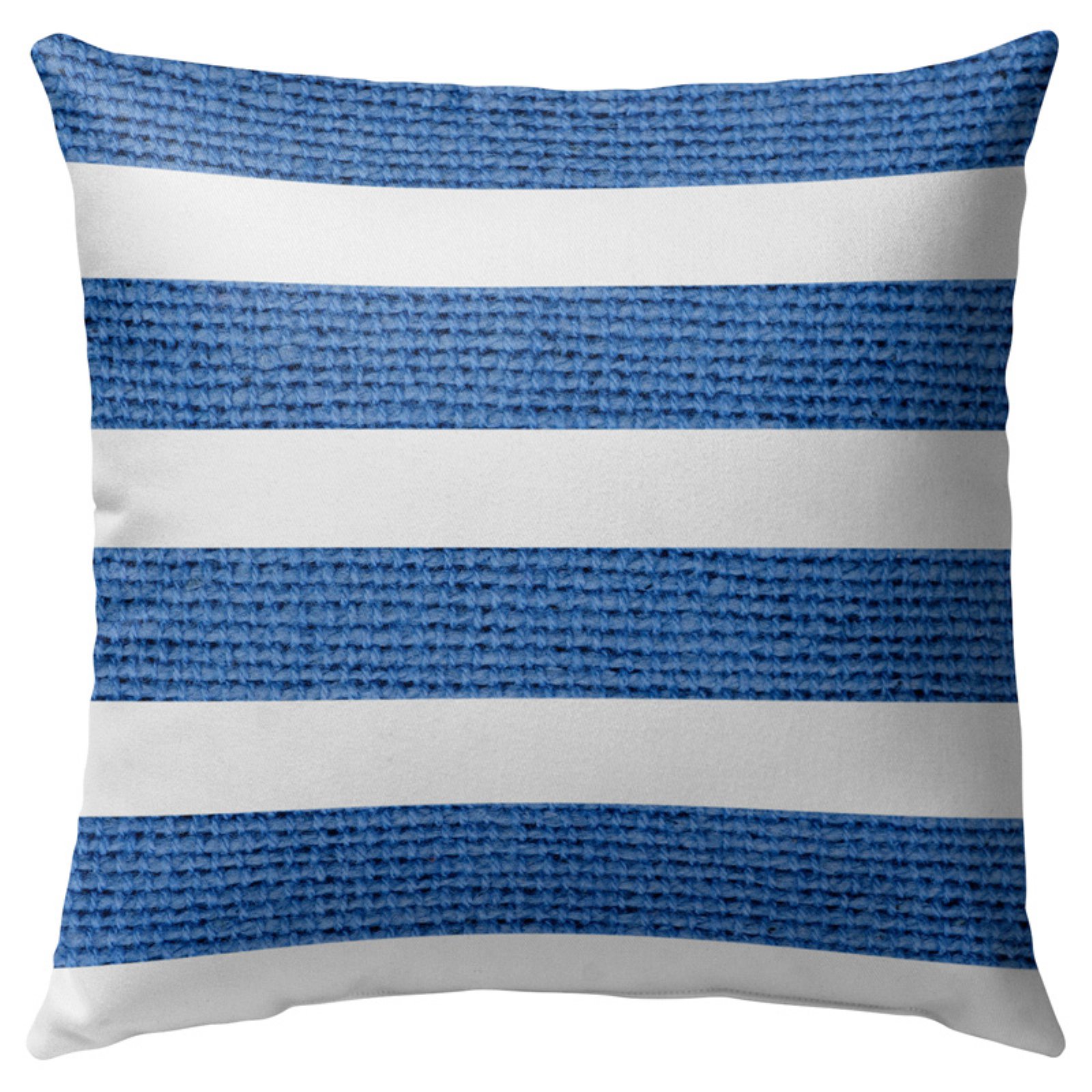 Kavka Designs Centerville Blue Stripe Outdoor Pillow