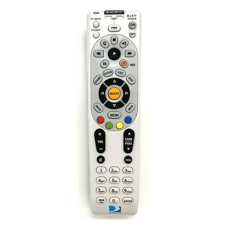 (1 Pack) Replacement DirecTV RC65X Universal 4-Device Ir Remote Control For Audio/Video Devices and DirecTV Receivers