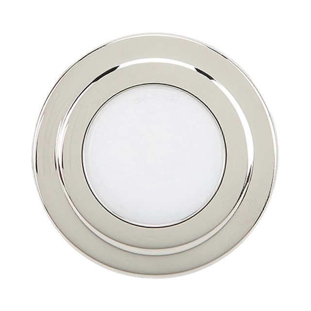 LED Step Stair Light IP66 Waterproof Round 1.8in Cold White Lighting for Marine Bus Interior Corridor