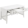 thumbnail image 2 of Crosley Furniture Bureau d'Ordinateur Adler avec Plateau Clavier - Blanc, 2 of 5