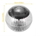 thumbnail image 2 of RAIN 2025 Solar Floating LED Pool Light Waterproof Color Changing Glow Ball with Projection Effect for Bathtub Pond and Swimming Pool Decoration，3pcs, 2 of 5