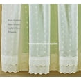 thumbnail image 3 of Today's Curtain, Ribbon Eyelet Tier 36", Ecru, 60" W x 36" L, 3 of 15