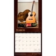 thumbnail image 3 of Vintage Guitars | 2026 12x24" (Hanging) Square Wall Calendar | Plastic-Free, 3 of 9