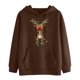 thumbnail image 5 of Sudadera estampada con capucha retro de manga larga suelta de Navidad para mujer con mangas caídas en los hombros Pompotops  gfhjh12791, 5 of 8