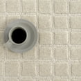 thumbnail image 6 of Rugs USA Fritz Checkered Wool Area Rug, 9' 6" x 13' 6", Fritz Beige, 6 of 10