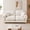 Cream Beige, variant on MIKIBAMA 76.3" Chenille Cloud Loveseat Sofa, 2-Seat Modular Sectional Couch for Living Room, Apartment, Office, Orange
