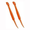 thumbnail image 1 of 2 pcs Citrus Peeler in Bright Orange Color - Replaces Tupperware Peeler Bright Orange, 1 of 5