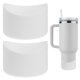 thumbnail image 1 of Uxcell Funda de Botella de Agua de Silicona [2PCS] - Funda Protectora Antideslizante para Proteger Botellas de Agua de Rasguños - [Blanco - 2.75 IN], 1 of 7