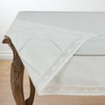 thumbnail image 4 of Saro Lifestyle 9029.W72120B 72 x 120 in. Rectangular Polyester Tablecloth with Embroidered Lace Design - White, 4 of 4